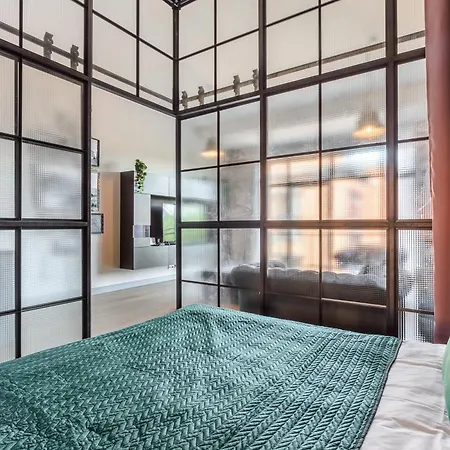 Lumina Loft Tymienieckiego With A View Of The Lake Lodz  Exterior photo
