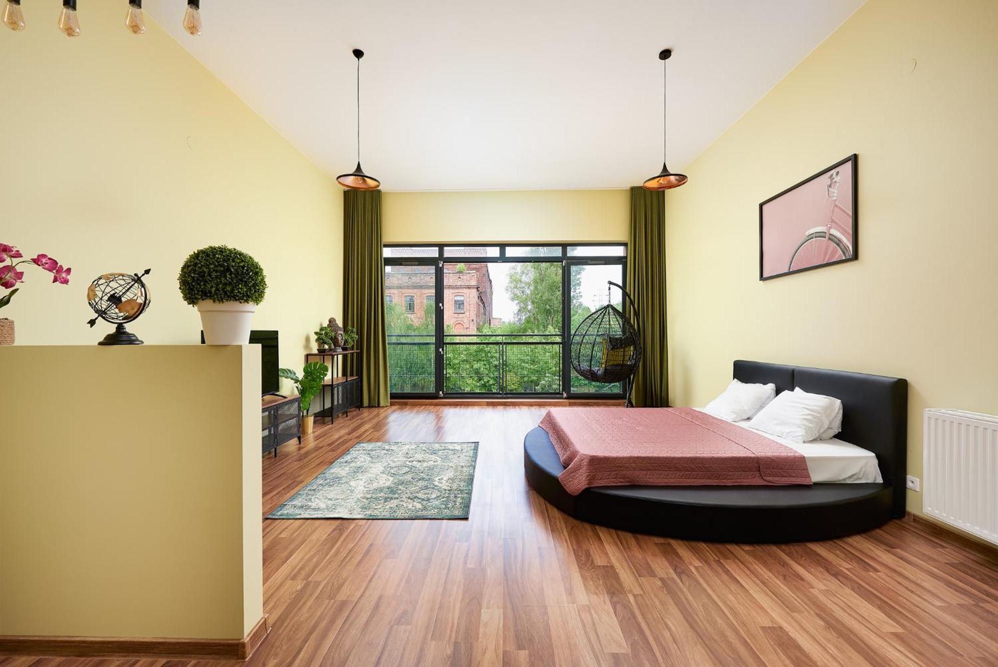 Apartment Lumina Loft Tymienieckiego With A View Of The *